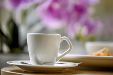 breakfast in the cafe