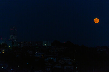 9月(満月の月夜)