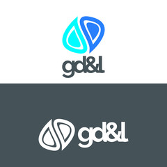 Water drops logo and vector design. 