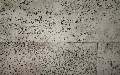 abstract color pattern by oil paint and natural wooden texture