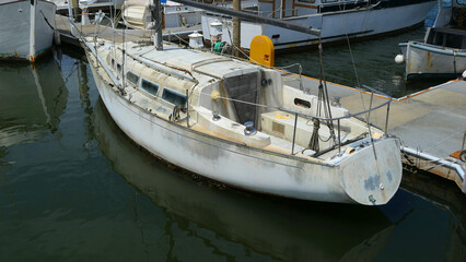 Fototapeta premium boats in the harbor