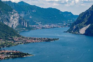 Obraz premium Civenna (Como, Lombardia), Panorami sul Lago di Como