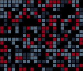 Color mosaic. Colorful background. Abstract seamless pattern. Vector illustration.