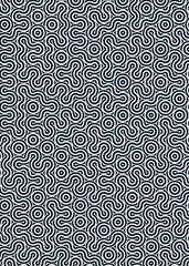 Colour Hehagon Tile Connection art background design illustration