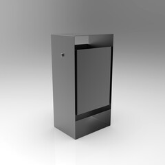 3d image of Mechanical square urn v2