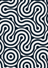 Colour Hehagon Tile Connection art background design illustration