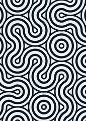 Colour Hehagon Tile Connection art background design illustration