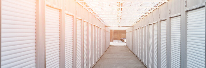 warehouse for storing personal belongings. garages parking for motorcycles.
