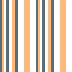 Tapeten Vertikale Streifen Orange Stripe nahtloser Musterhintergrund im vertikalen Stil - Orange vertikal gestreifter nahtloser Musterhintergrund geeignet für Modetextilien, Grafiken