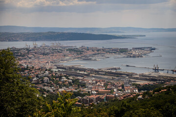 General view of Trieste, Italy, during the day