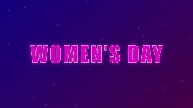 Happy International Women's Day - Motion Graphics