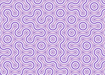 Colour Hehagon Tile Connection art background design illustration