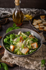 Delicious and simple ceasar salad