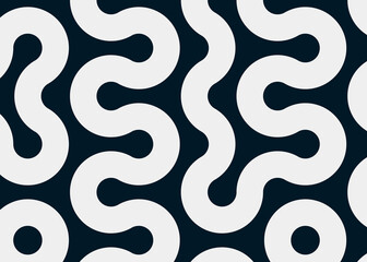 Colour Hehagon Tile Connection art background design illustration