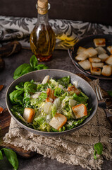 Delicious and simple ceasar salad