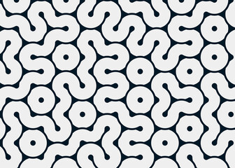 Colour Hehagon Tile Connection art background design illustration