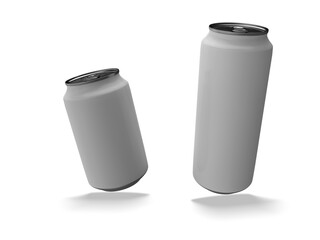 Can Mockup 3D Rendering Design