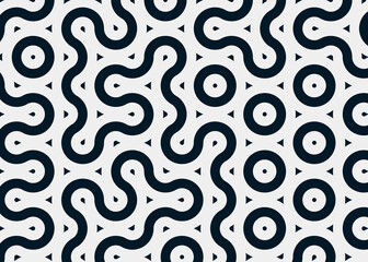 Colour Hehagon Tile Connection art background design illustration