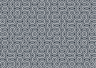 Fototapeta premium Colour Hehagon Tile Connection art background design illustration