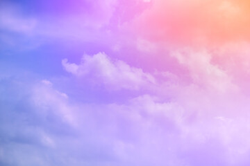 Obraz premium cloud background with a pastel colour