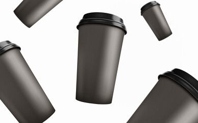 Coffee cup Mockup Rendering  Design