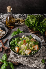 Delicious and simple ceasar salad