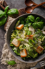 Delicious and simple ceasar salad