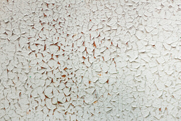 Chipped paint wall texture. Horizontal  image copy space