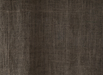 High detailed texture of a burlap material.