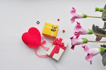 abstract background beauty birthday box card celebration color concept day decor decoration design fashion festive flowers gift greeting happy heart holiday living love postcard present red relationsh