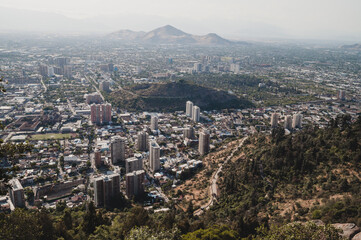 View of Santiago de Chile