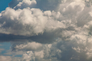 Beautiful clouds with sky background. Nature weather, cloud sky.