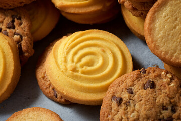 Cookies close up