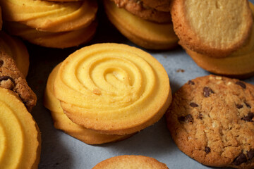 Cookies close up