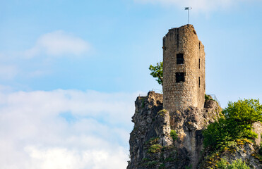 Burgruine Neideck in der Fr&auml;nkischen Schweiz