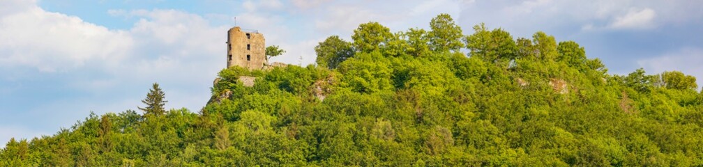 Burgruine Neideck, Panorama