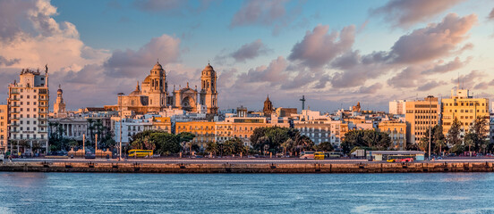 Early Morning in Cadiz from the Sea © dbvirago