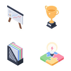 
Business, Market Research Icons Pack
