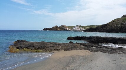 Fototapeta na wymiar Menorca beaches in Fase 2