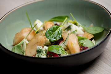 Delicious food photography, menu.