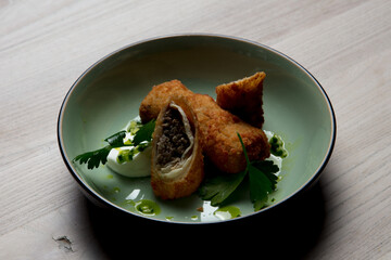 Beautiful food photography for use on sites, food blog, menu.