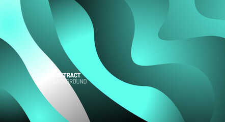 Wave pattern fluid gradients, abstract lines for Wallpaper, Banner, Background, Card, Book Illustration, landing page