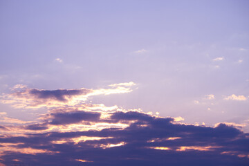 Fototapeta na wymiar Beautiful cloudscape background