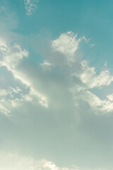 Blue Sky With White Clouds