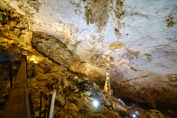 Thien Duong Cave (Paradise Cave) in Phong Nha - Ke Bang National Park, Vietnam
