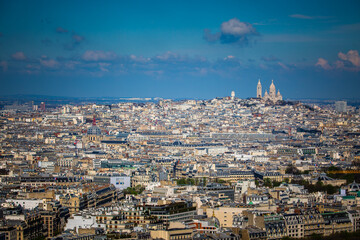 Panorama Paris vue du Sacré Coeur