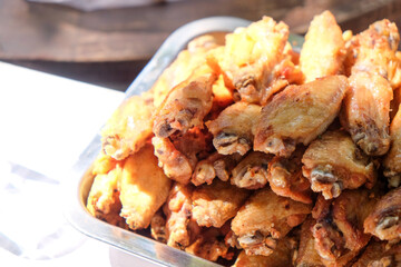 Fried chicken wings