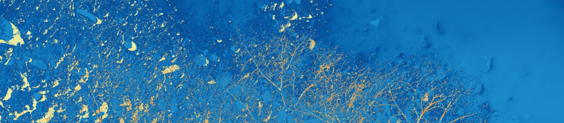 abstract blue, orange and light-green colors background for design