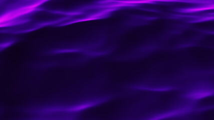 Abstract background multicolored bright waves, satin fabric sway in the wind