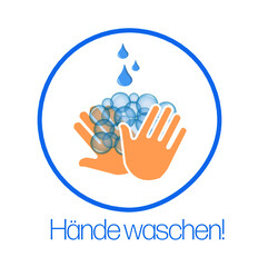 Hände waschen